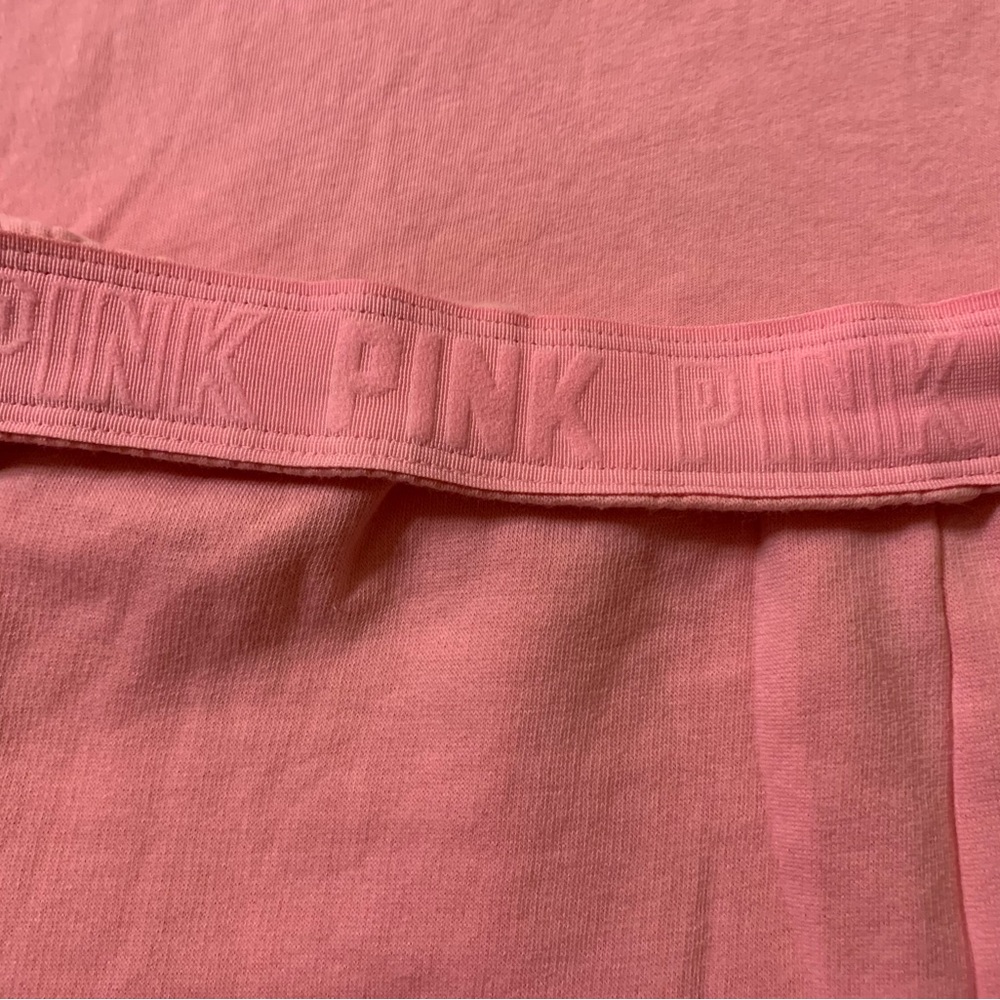 Victoria’s Secret Pink 2 Piece Set Dreamy Pink Racerback Tank & 3” Cotton Shorts - Picture 5 of 11